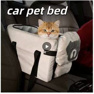 pet console carrier beige- new in box