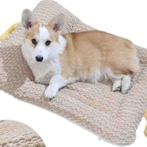 Washable Dog Bed Mat, Soft Dog Cushio