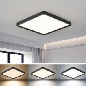 16 Inch Square LED Flush Mount Ceiling