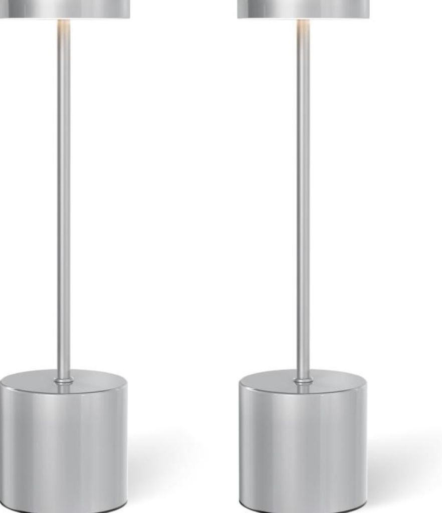 Cordless Table Lamp 2 Pack Rechargeable Table- new in box