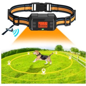 GPS Wireless Dog Fence Collar for Lagre Outdoor Use- new in box