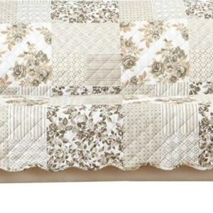 Great Bay Home Reversible Patchwork Sofa Cover - new