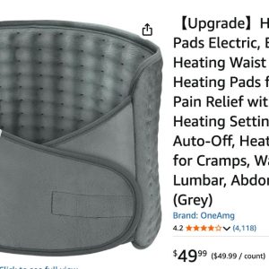 Heating Pads Electric green - new in box