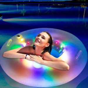 LED Inflatable Pool Float for Adult