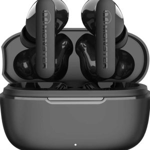Monster N-Lite Clear Talk Wireless Earbuds Bluetooth 5.3 Headphones-open box new