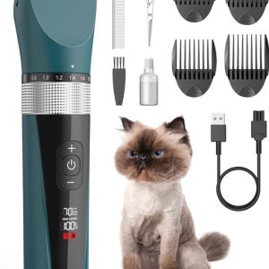 Oneisall Cat Grooming Clippers, 5-Speed- new