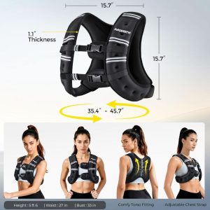 PACEARTH Weighted Vest Reflective