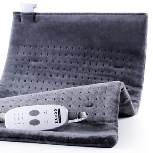 SAROO Heating Pad for Back Pain Relief,Massaging -new in box