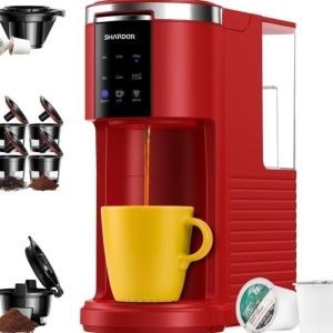 SHARDOR 3 in 1 K Cup Coffee Maker, Single Serve - new in box
