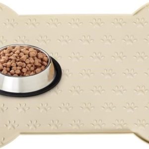 Dog Food Mat Anti-Slip Silicone Bowl Mats- new