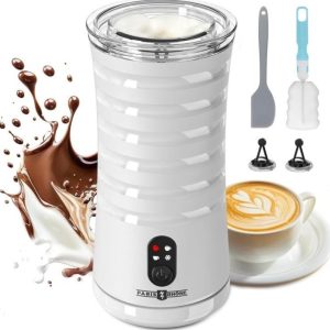 Milk Frother, Paris RhÃ´ne 4-in-1 Milk Steamer- new in box