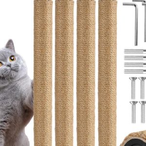 Supkiir 4 Pack Cat Scratching Post Replacement - new