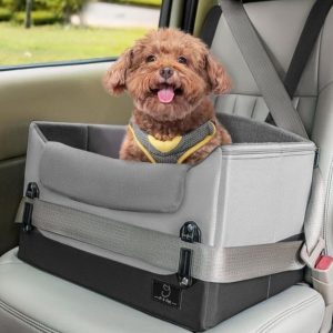 4 Pet Dog Car Seats for Small Dogs Under 25lbs