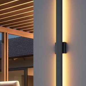 47.2in Modern Exterior Light 1 Pack- new in box