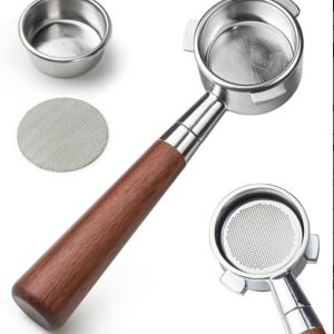 54 mm Bottomless Portafilter with Puck Screen,