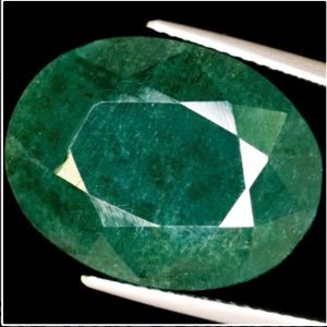 6.52 carat Certified Emerald Gemstone with appraisal valued at $6,850