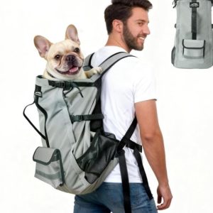 Dog Backpack Carrier, Ergonomic Pet Travel Bag,