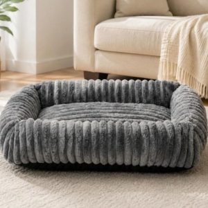 Dog Bed Small  Grey, 20 x 19 -new