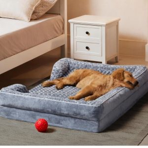 Dog Bed with Lining 42x33x5-new
