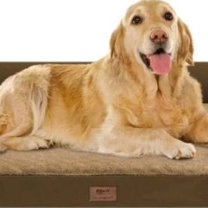Large Dog Bed Orthopedic Washable: Extra Brown XL- new in box