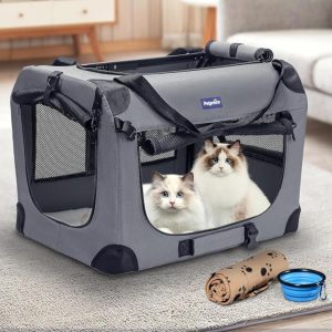 Portable Collapsible Dog Crate 24x17x17- new