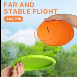 Prime Pets Dog Flying Disc, 2 Pack, 7 Inch, Durable--new