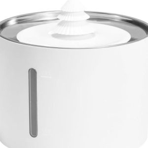 Stainless Steel Pet Water Fountain with 3 Filters, 3L- new