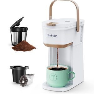 Mini Coffee Maker, for K Cups and Ground-Brand new