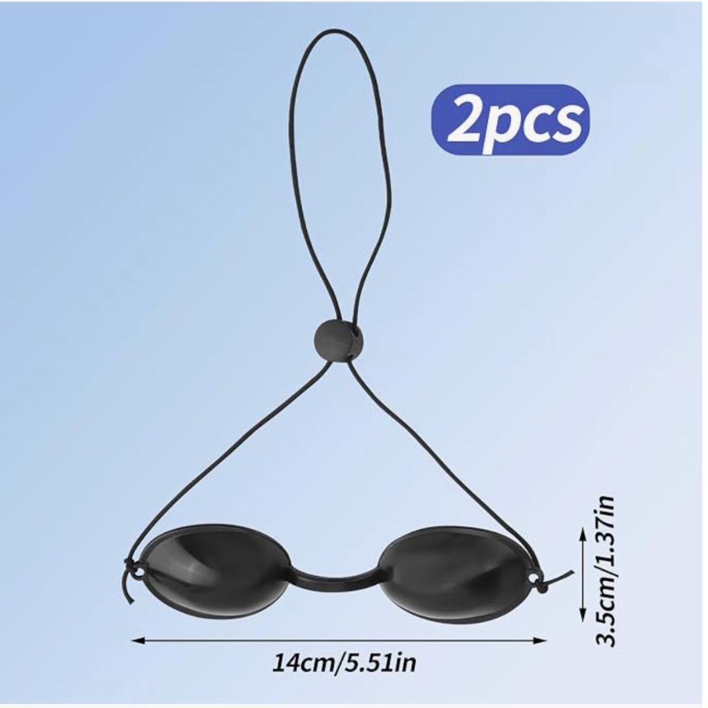 BOXOB Goggles for Red Light Eye Protection, 2 BOXES OF 2 EACH - Image 2