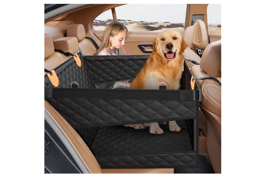 Large Dog Car Seat, Back Seat Extender- new in box