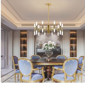 Modern Chandelier 20-Lights LED Sputnik Chandelier- new
