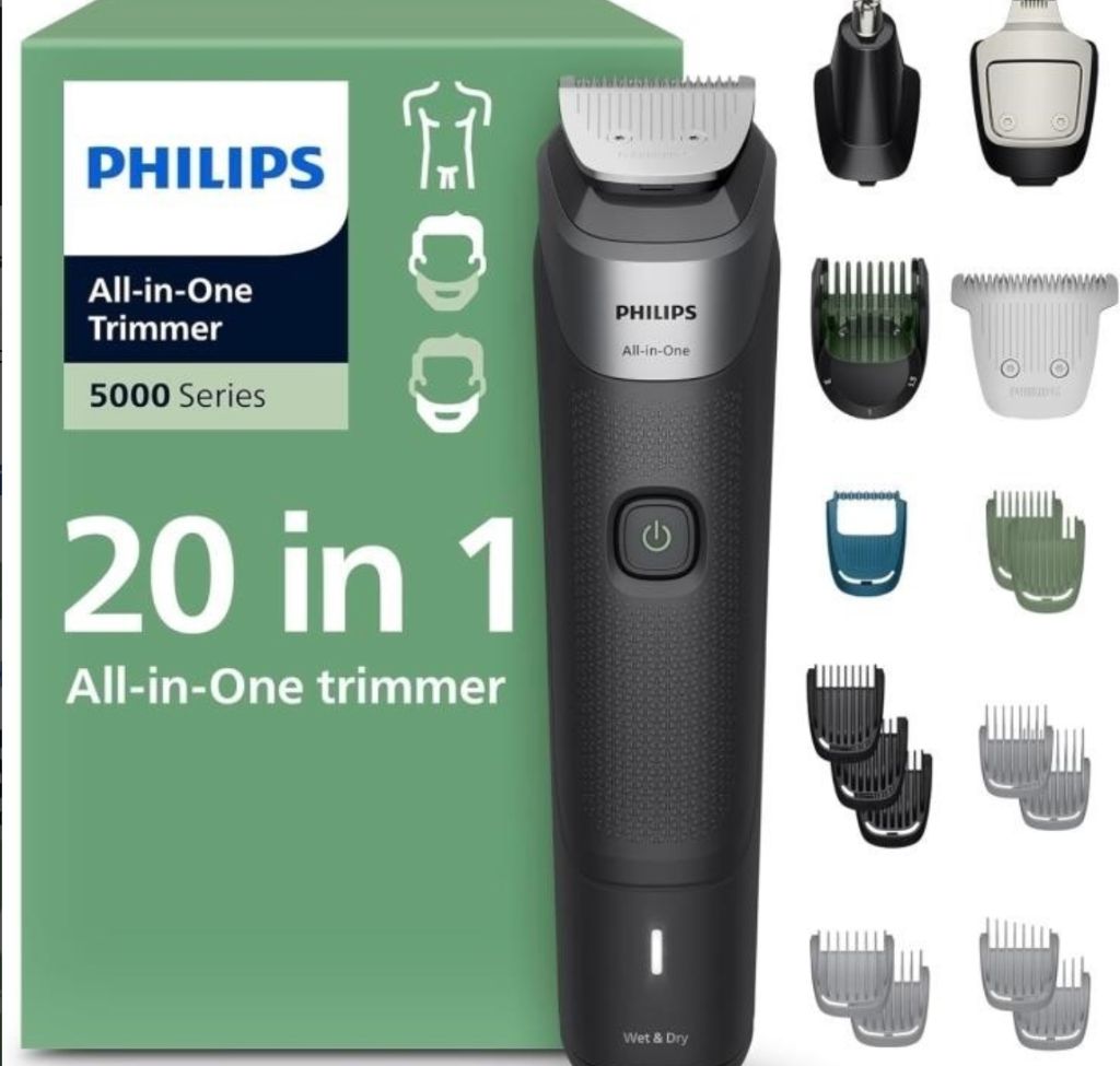 Philips All-in-One 20-Piece Trimmer 5000 Series