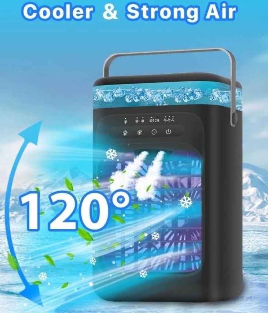 Portable Air Conditioner, Evaporative Mini Portable- new - Image 2