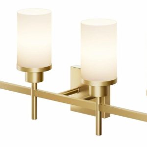 Wall Light 4-Light Vanity Lights, Gold