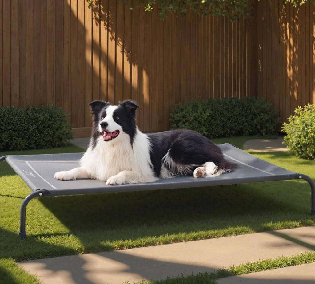 Bedsure Outdoor Elevated Dog Bed 48x24- new