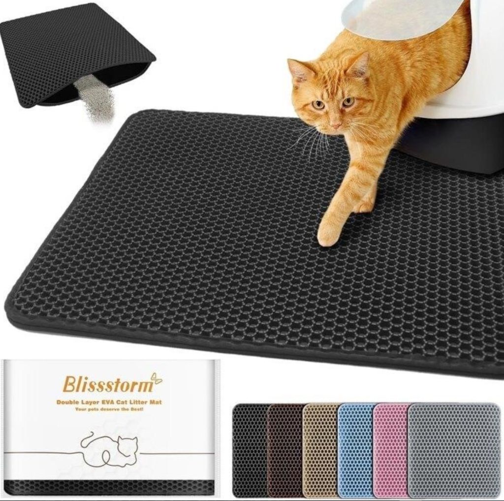 Cat Litter Mat 22"x30",Double Layer -new