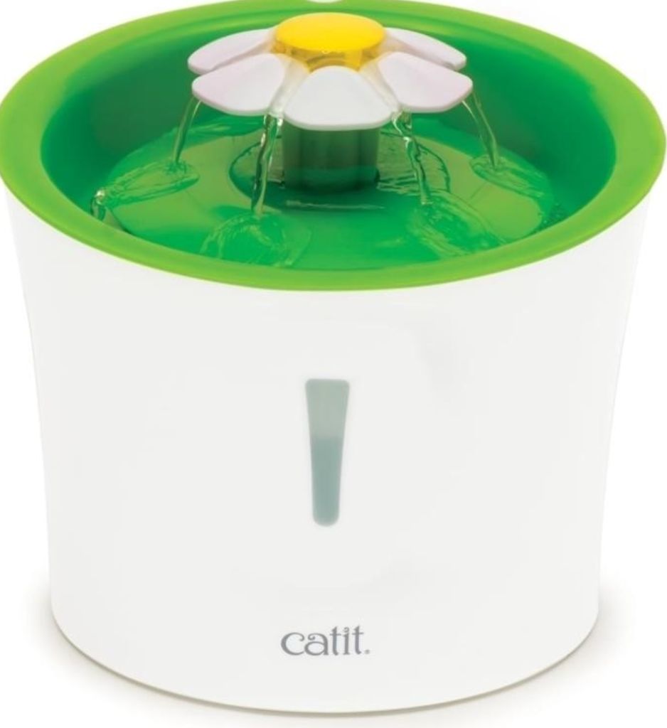 Catit Senses 2.0 Flower Fountain, 3 L Cat Water-new