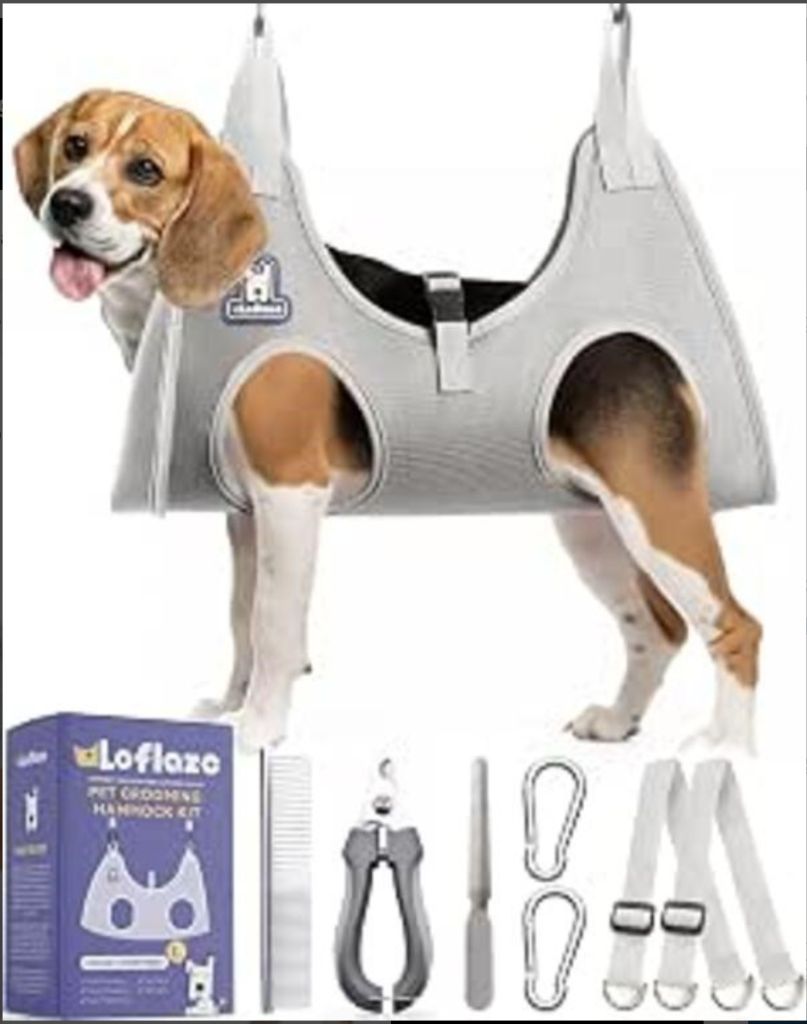 Loflaze Dog Grooming Hammock Harness for Dogs & Cat