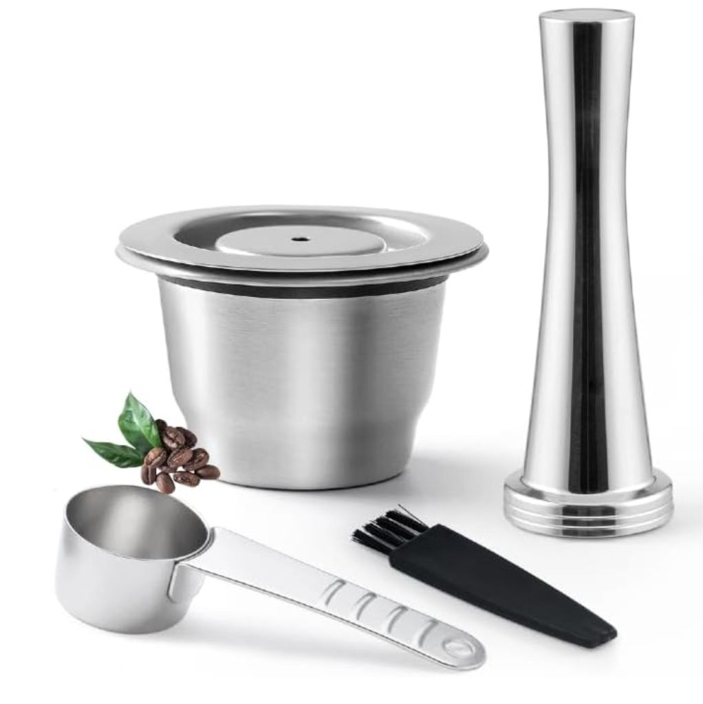 Reusable Coffee Capsule Compatible with Nespresso: MISSING THE BLACK BRUSH