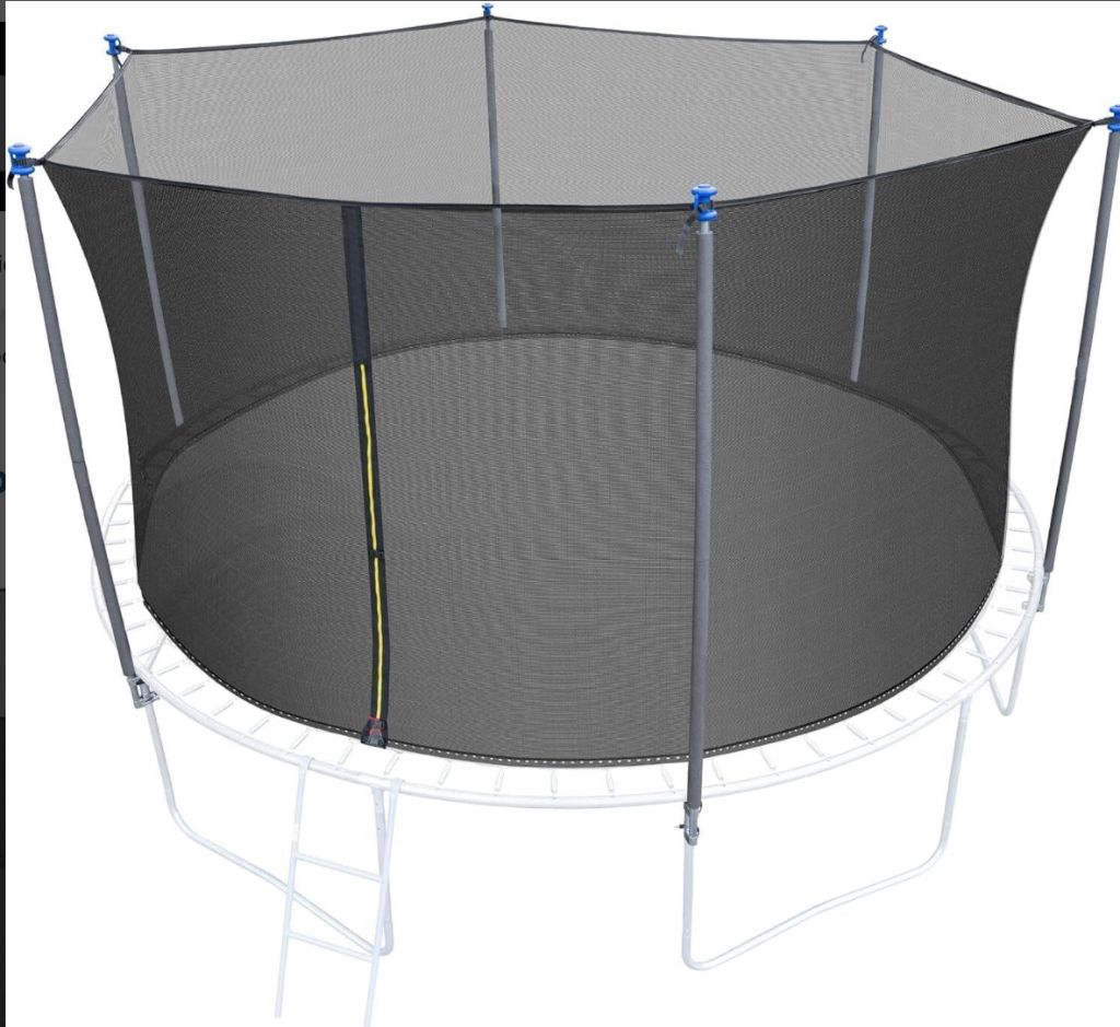 Trampoline Enclosure Net with Poles 14FT- new in box