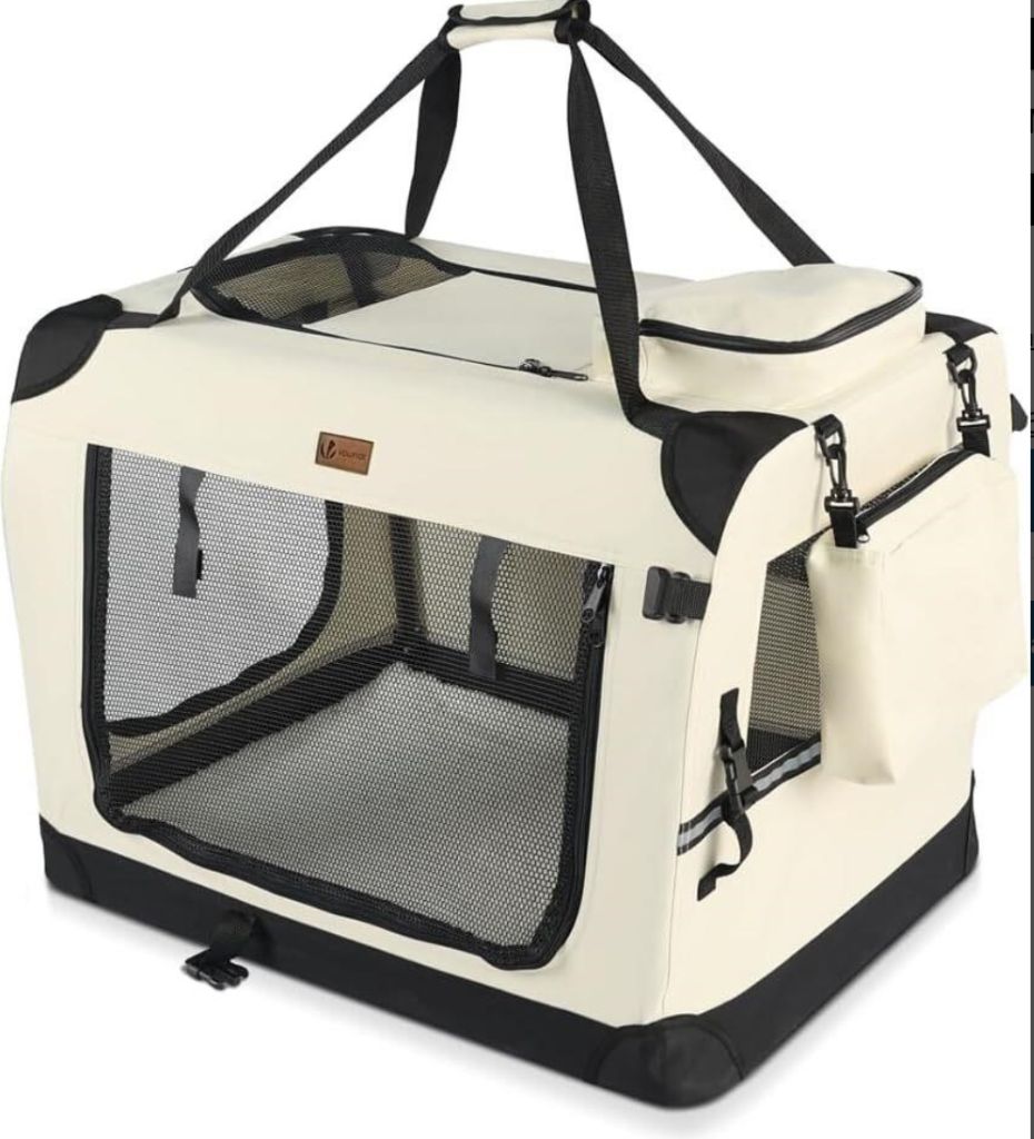 VOUNOT Pet Carrier Bag, Foldable, 3 Doors- new in box