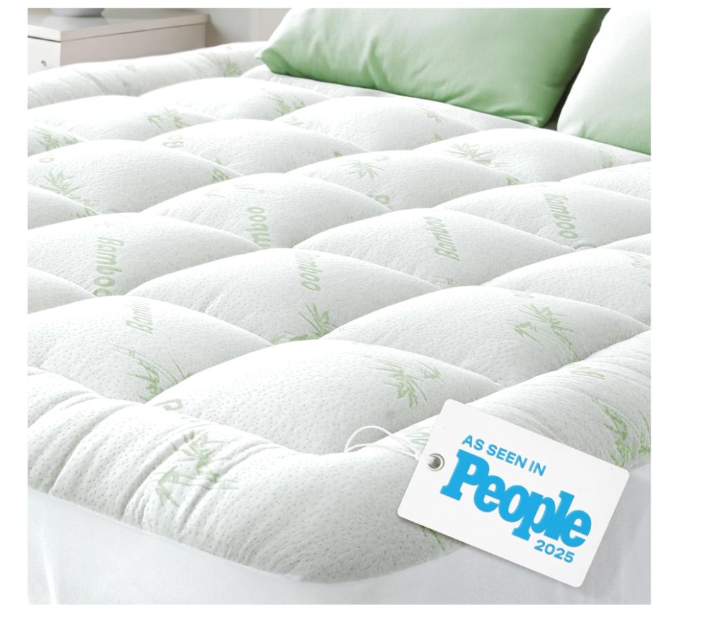 Bamboo Mattress Topper King Size,