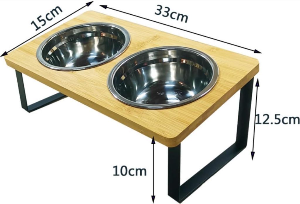 Bowl Stand Elevated Pet Feeder Raised- new in box