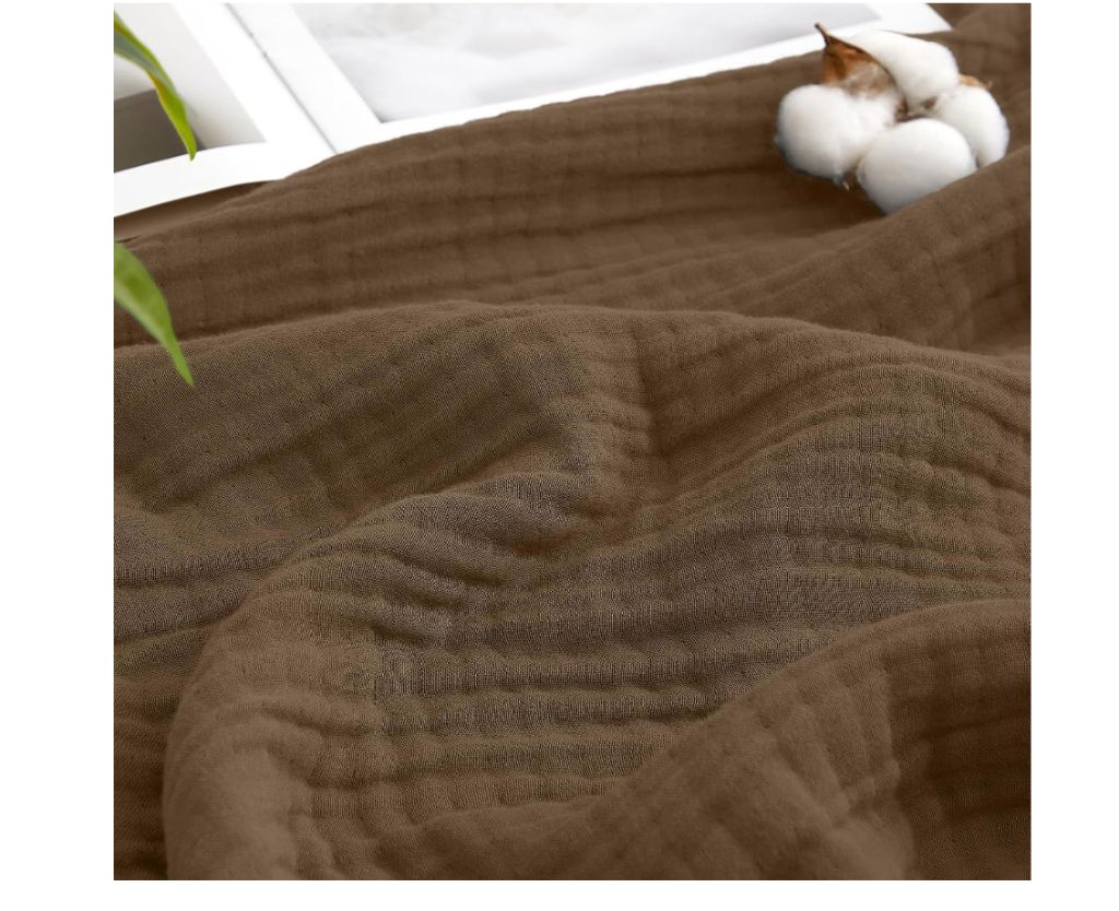 David's Home Soft Cooling Muslin Blanket King Size