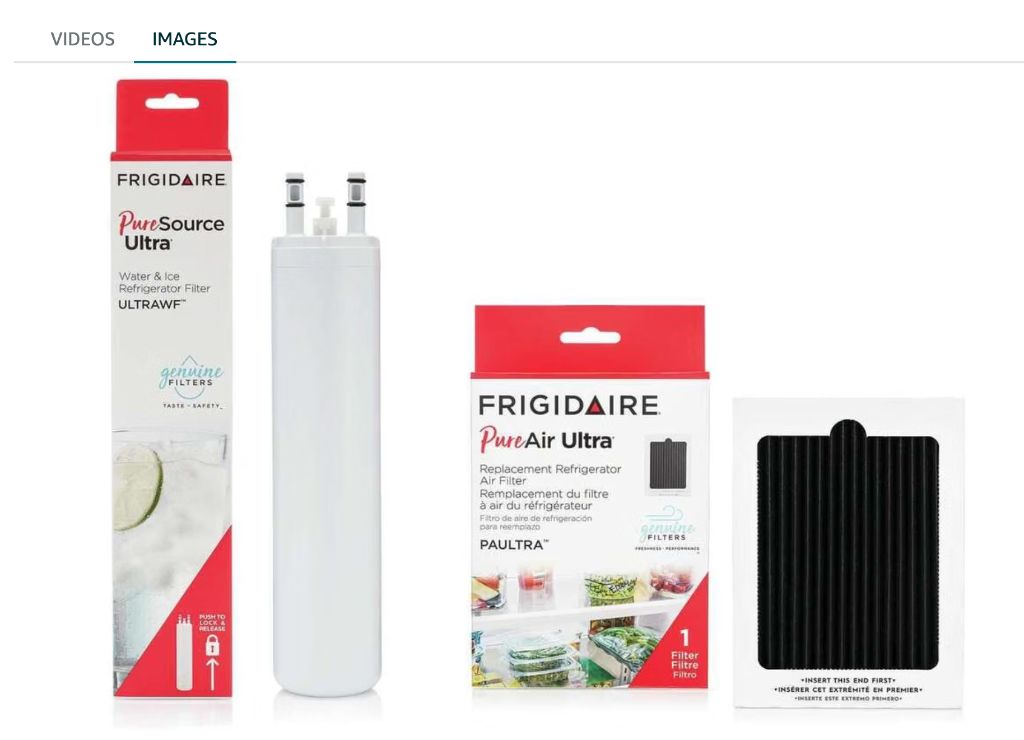 Frigidaire Water and Air Filter Combo Pack (ULTRAWF & PAULTRA)