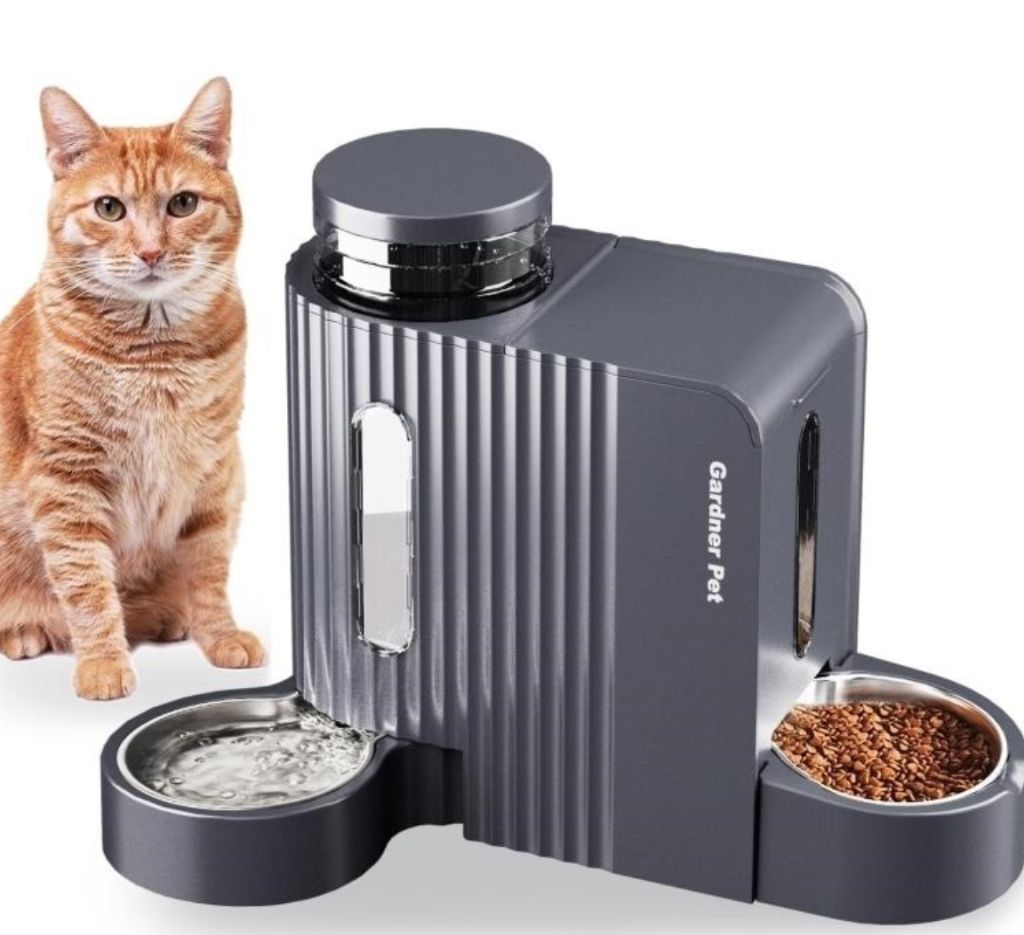 Gardner Pet Automatic Gravity Cat Food Feeder-new in box