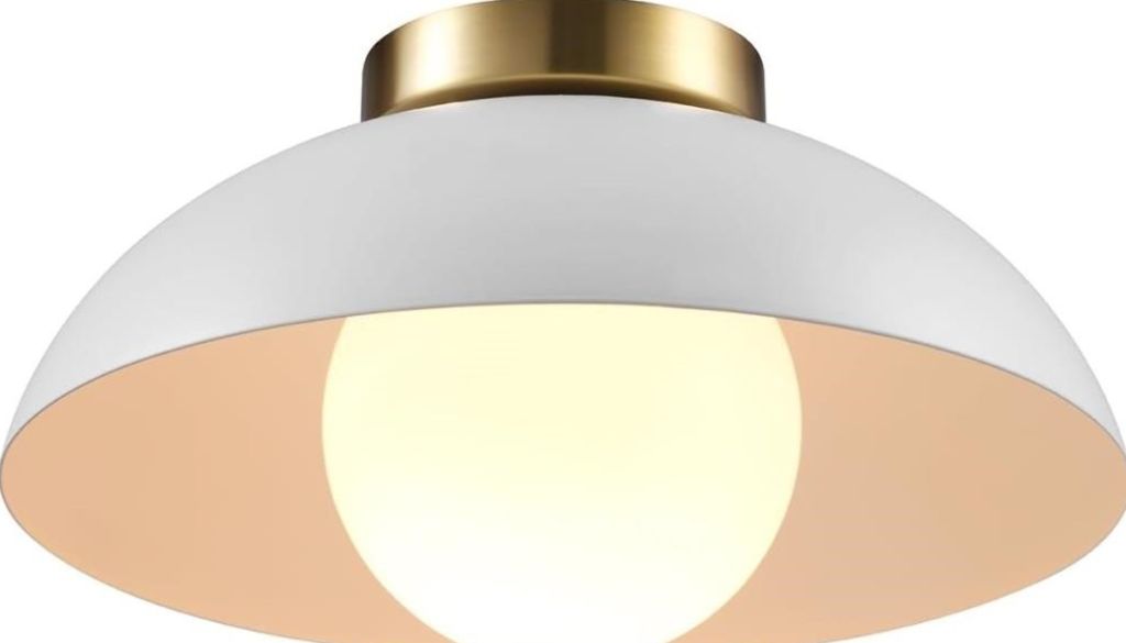 Globe Electric 13inch-Light Flush Mount Ceiling-new in box