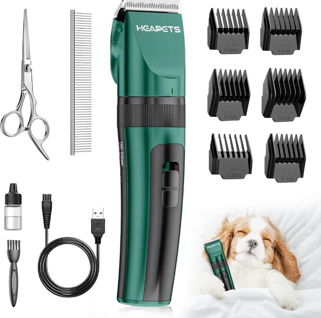 HEAPETS Dog Clippers for Grooming,