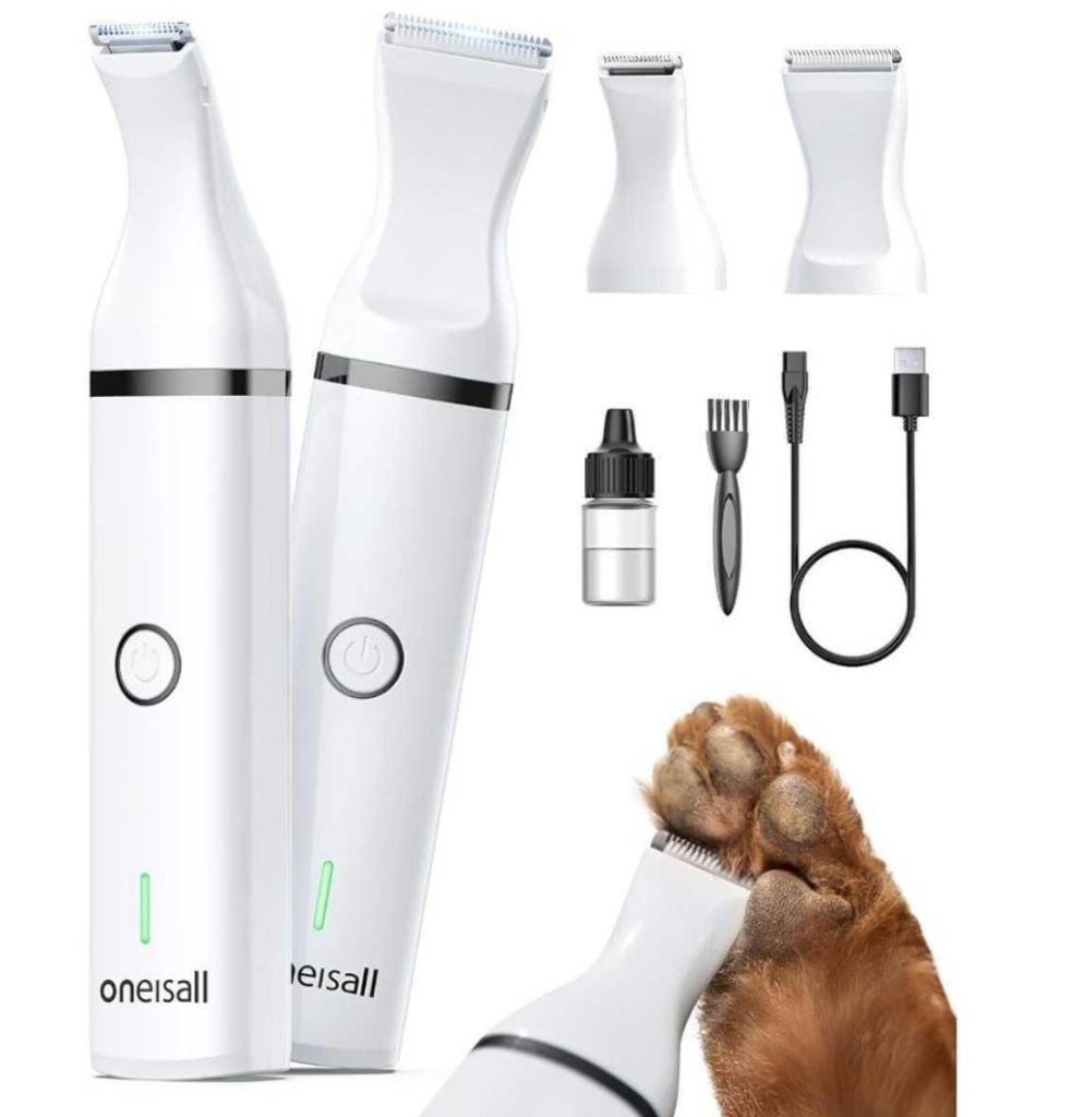 oneisall Dog Paw Trimmer Small Dog Clippers Blades-new in box