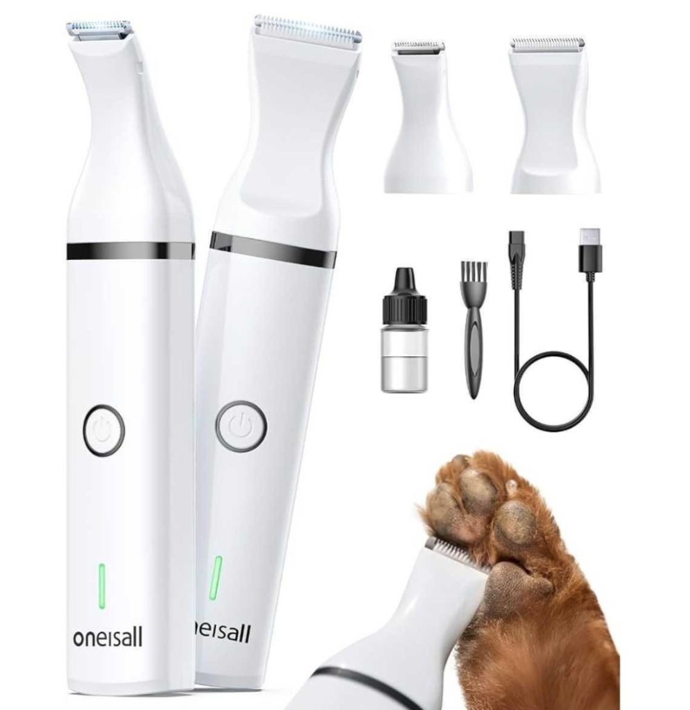 oneisall Dog Paw Trimmer Small Dog Clippers Blades-new in box